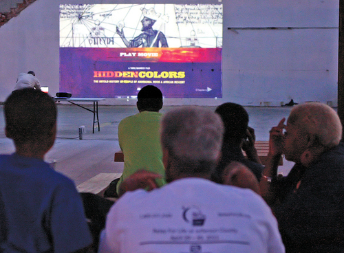 Movie Night at Barraque Plaza