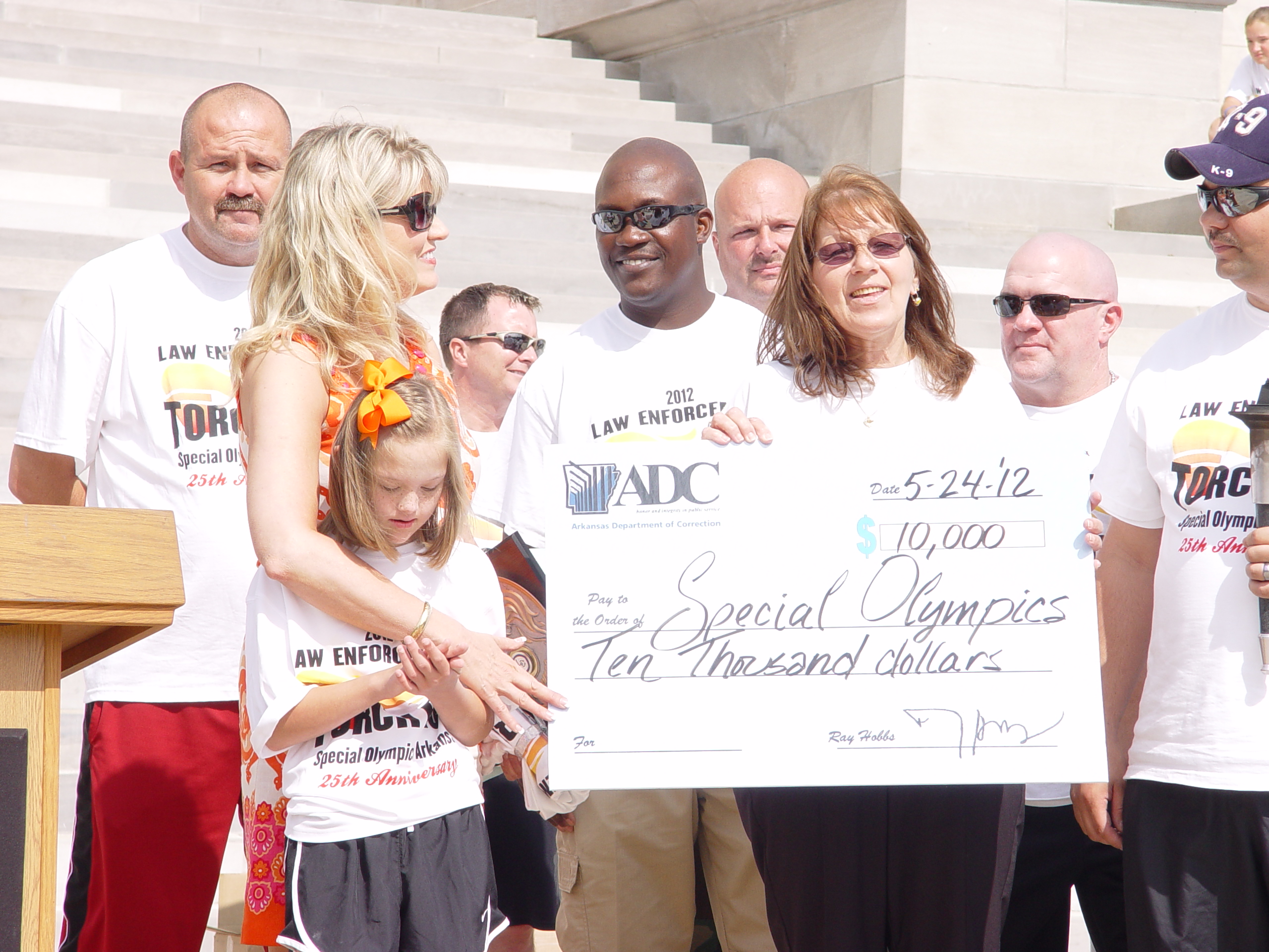 ADC, law enforcement officers make Torch Run