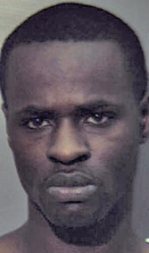 Officers serving warrant arrest suspect