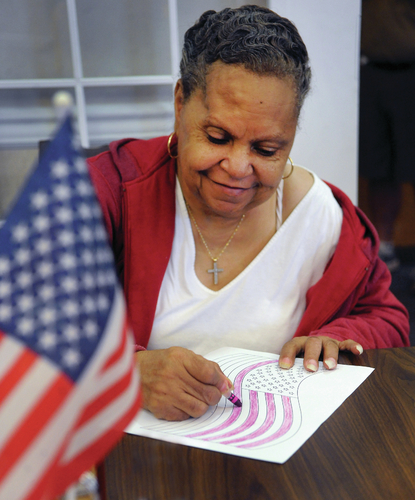 Whispering Knoll celebrates Flag Day