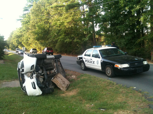 Wreck delays traffic
