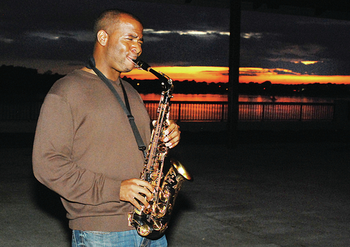 Sunset Saxophone