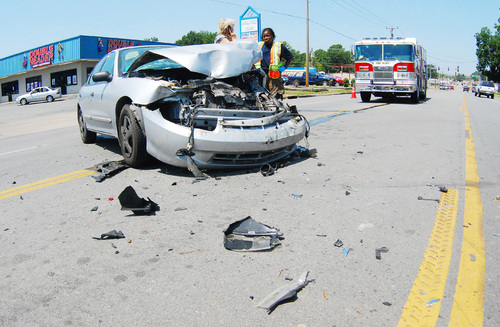 No injures reported in accident