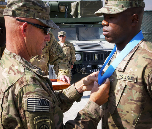 Soldier from Altheimer receives honor