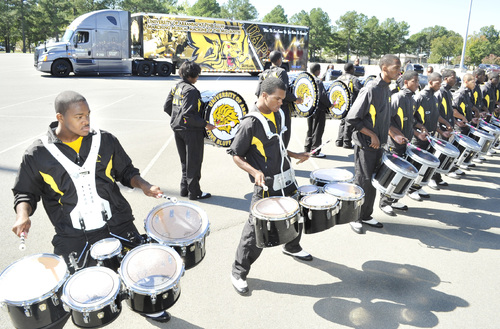 Walmart honors UAPB band with trailer
