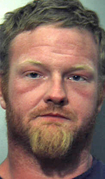 Damage to vehicles leads to arrest