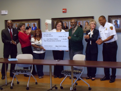 CASA receives final check from city contribution