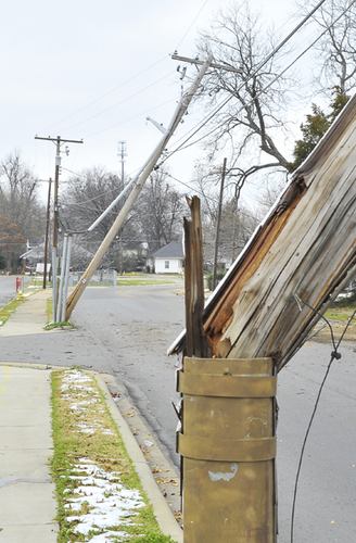 Rain possible as work to restore power continues