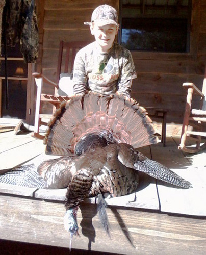 Fourth-Grader Bags Trophy