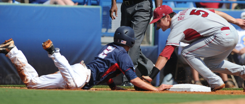 Ole Miss shuts out Arkansas in SEC Tournament