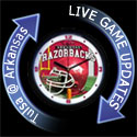 Live coverage of Arkansas vs. Tulsa
