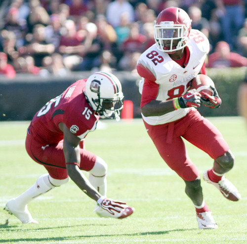 Hogs leaning on freshmen