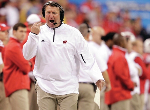 Wisconsin’s Bielema picked to head the Hogs