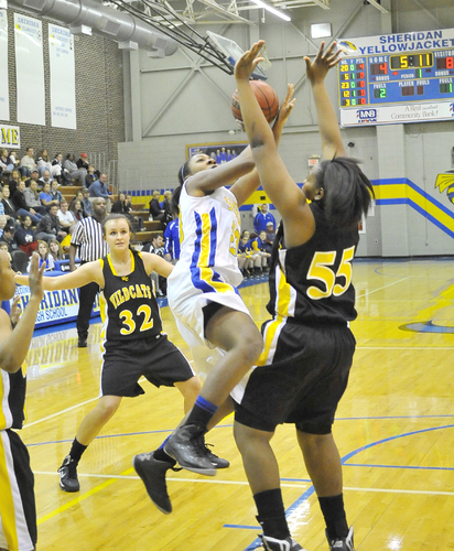 Sophomore lifts Sheridan