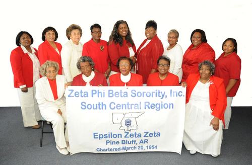 Zetas go red for heart health awareness