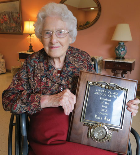 Trinity Village names Resident of the Year