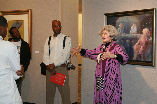 Artist Carole Katchen open exhibit at UAPB