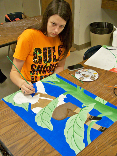 Star City High School art students illustrate children’s book Jack and the Beanstalk