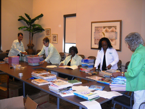 The Links Inc. sends books to Africa