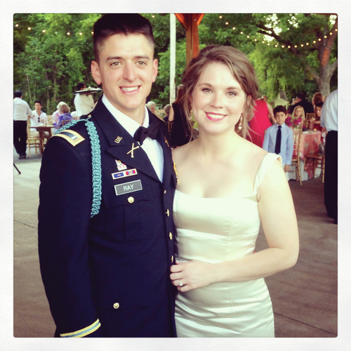 Madeline Ferguson and Matt Ray exchange wedding vows