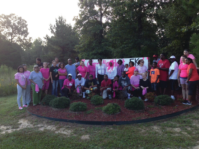 Organizer: Cardelia Hart 5K Breast Cancer Walk a success