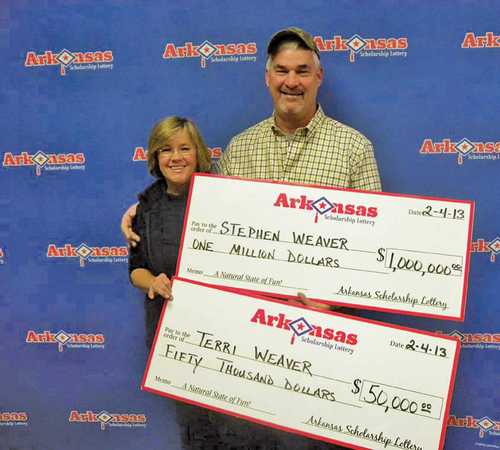 Stuttgart couple double lottery winners