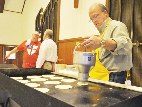 96th annual pancake supper draws hundreds to Trinity Episcopal
