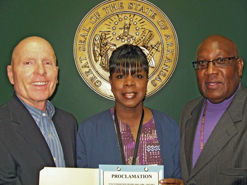 Dutch King issues proclamation to Arkansas Department of Health Employees