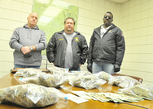 Police seize $25K worth of marijuana, arrest one man