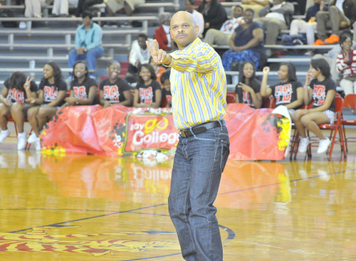 Guest speaker closes out Say Go College Week at PBHS