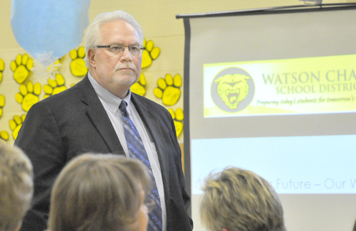 Watson Chapel School Board meets at Edgewood to highlight millage campaign