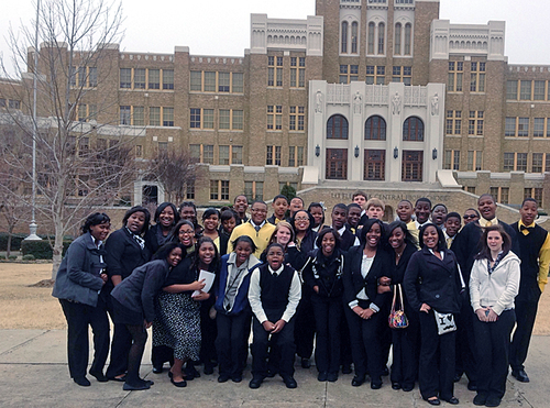 WCJHS visits the Little Rock Nine