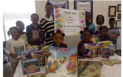 PB schools receive more than 2,500 RIF books