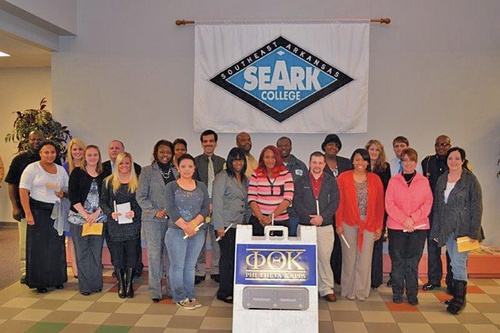 SEARK honor society holds spring induction ceremony