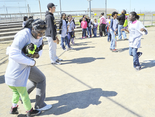 MORE THAN JUST FUN PB police hold youth baseball/softball camp