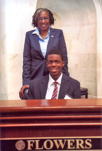 Local student served as page for Senator