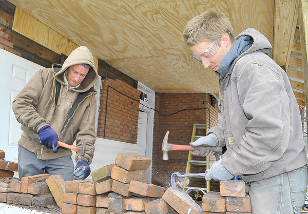 Mennonite volunteers restore PB woman’s home
