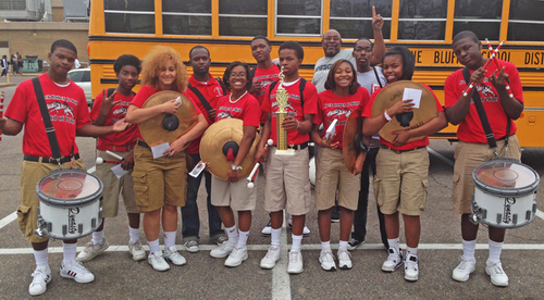 Jack Robey drum line wins competition