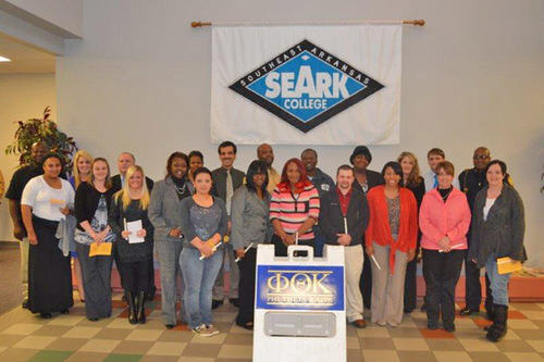SEARK students inducted into honor society