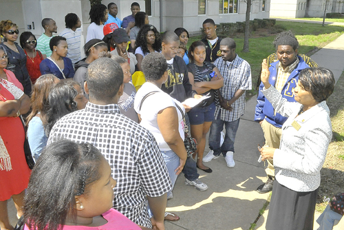 Lion Fever High school students get firsthand look at UAPB