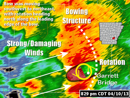Tornado confirmed in Garrett Bridge