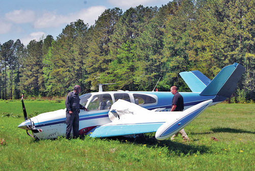 Small plane crashes in Bradley County