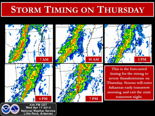 Severe weather possible Thursday