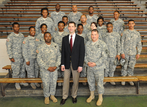 Congressman meets with UAPB ROTC