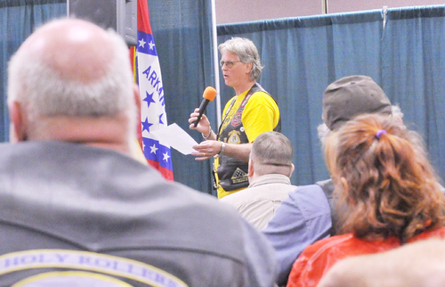 CHOOSING SIDES Brumett draws a line on council factions
