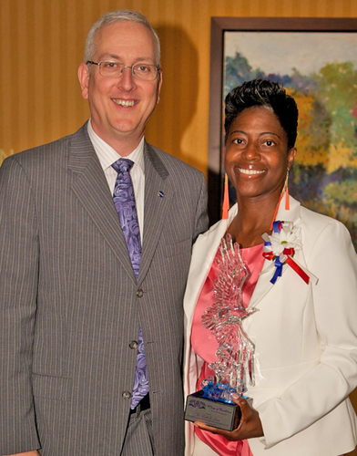 UAPB alumna receives Cleveland award