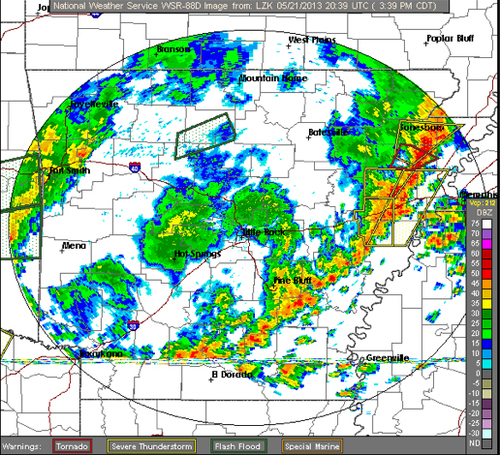 Bradley, Desha, Drew counties under tornado watch through 10 p.m.