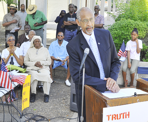 Coalition rallies for black farmers, remembers civil rights leader