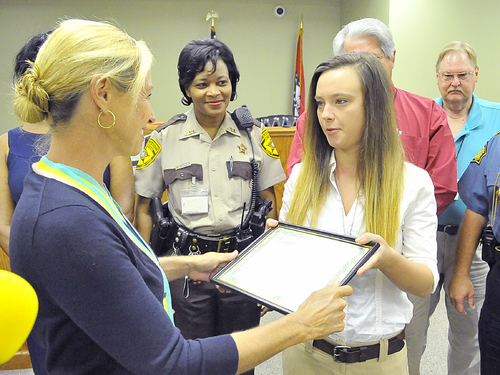 CHANGING LIVES Two graduate DWI Court