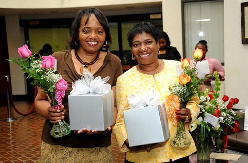 Chancellor Alexander honors retiring assistants